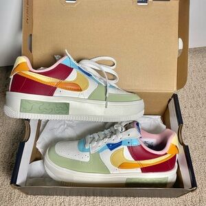 Nike Air Force 1 Fontanka 'St. Petersburg Raves' Women’s 5.5 NWT